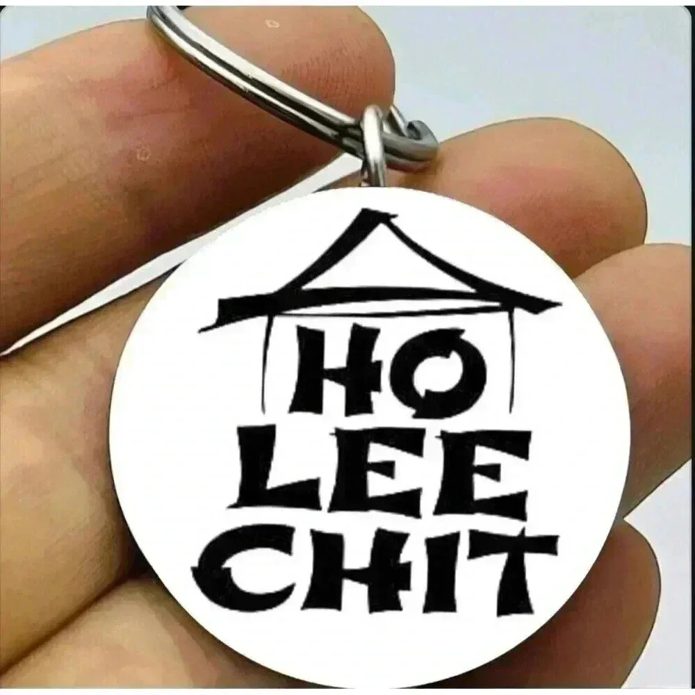Ho Lee Chit Hot Funnh Prank Art Keychain